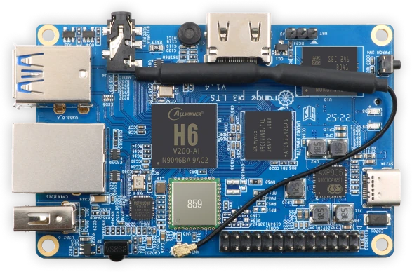 Orange Pi 3 LTS development board