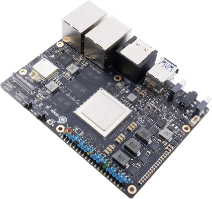 OrangePi AIpro 20T — 45° angle