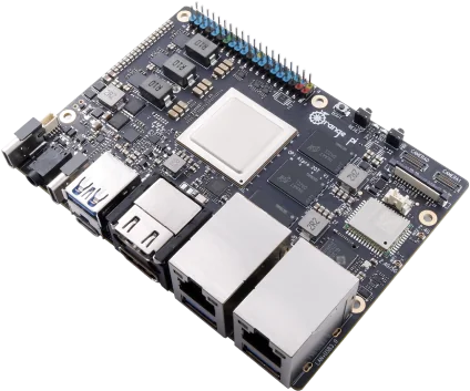 OrangePi AIpro 20T — 45° angle