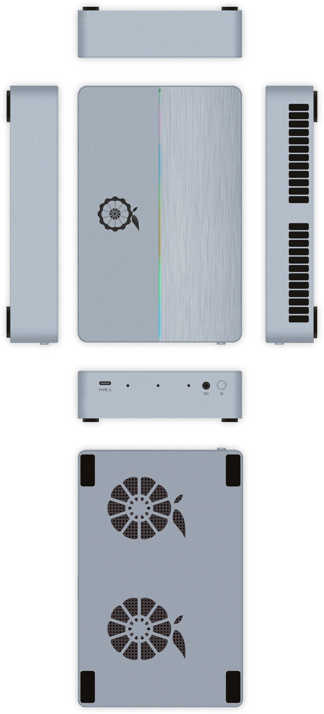 OrangePi AI Studio Pro &mdash; exploded views