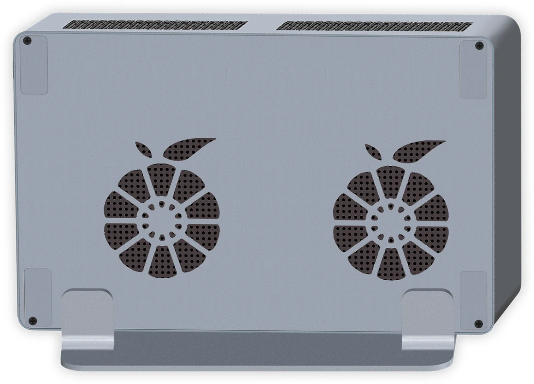 OrangePi AI Studio Pro &mdash; underside view