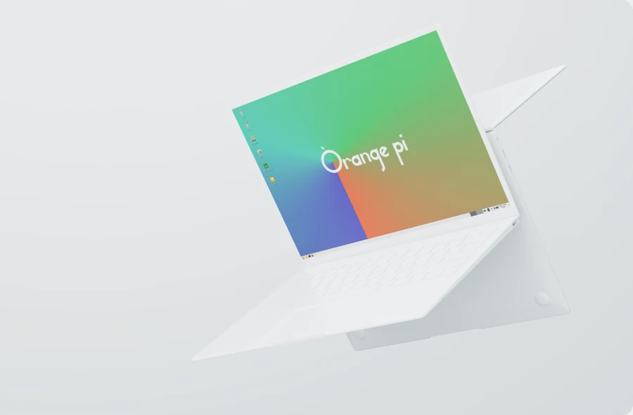 Orange Pi OS Arch on a laptop