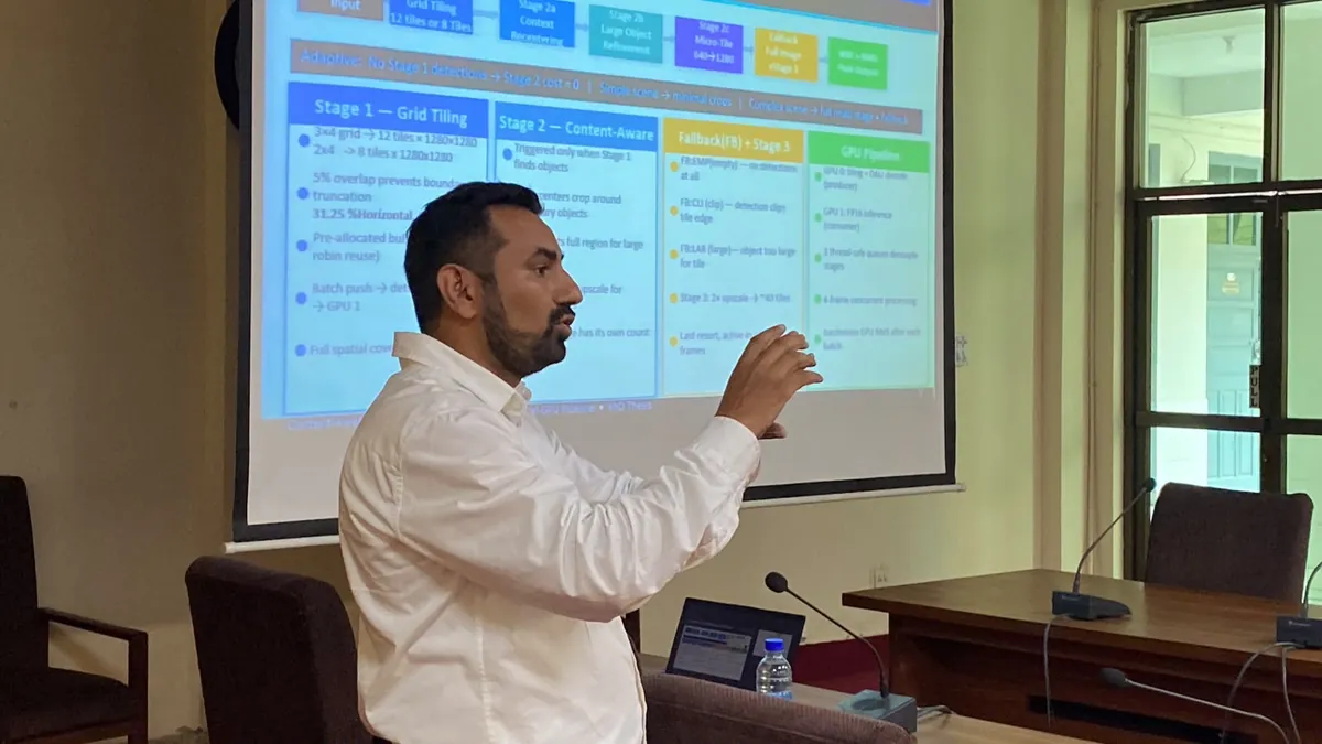 A hands-on technical session in Rawalpindi