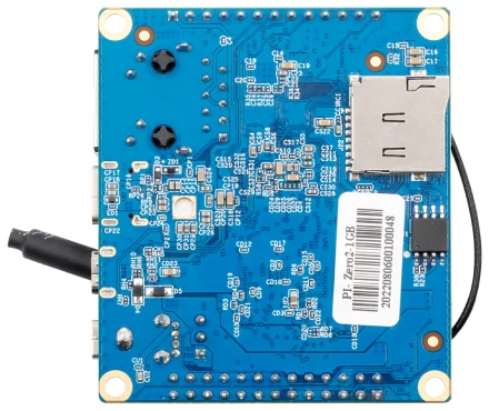 Orange Pi Zero 2 &mdash; Back